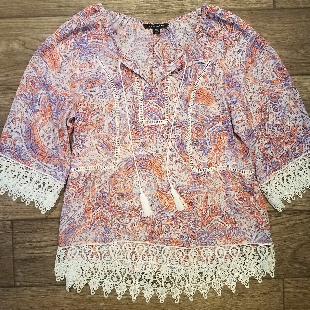 NWOT Zac & Rachel Blouse